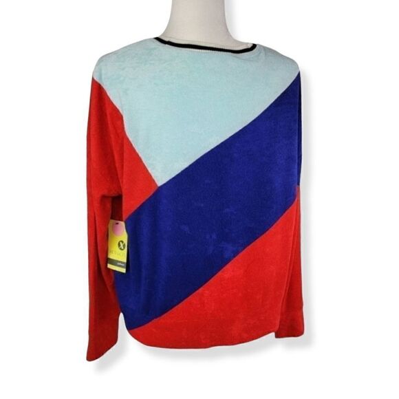 Xersion Terry crewneck pullover M NWT - Picture 3 of 4